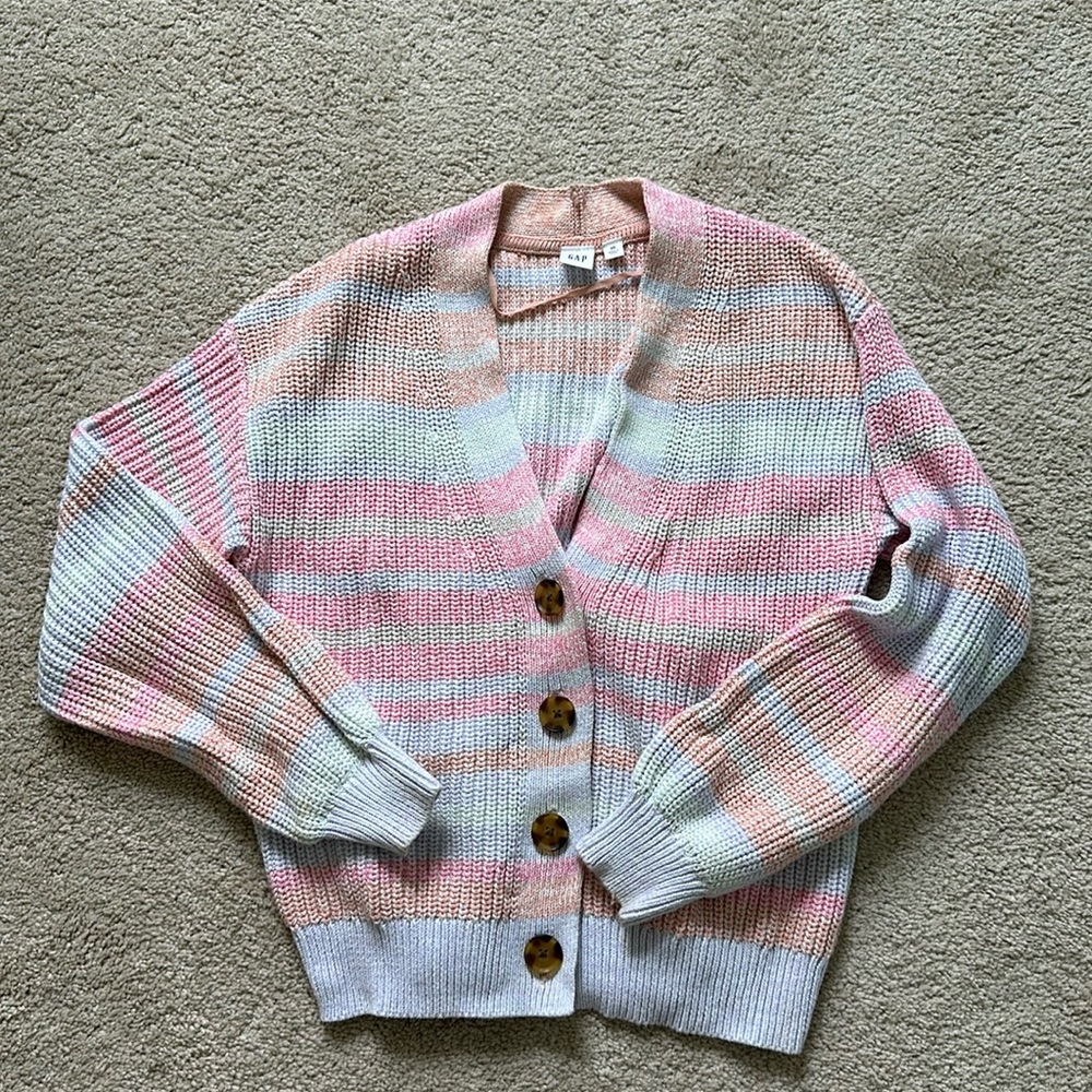 Spring colorful cardigan